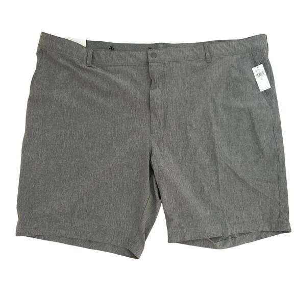 Izod Saltwater Beach to Bar Performance Shorts Gray 54" Waist 10.5" Inseam - NWT - Picture 1 of 6